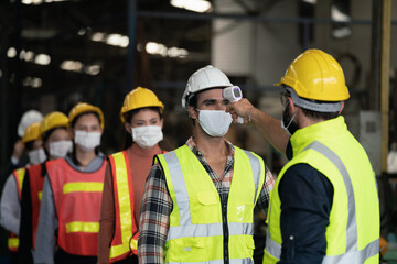 Man manager, tempere inspection safety factory site production line. Team technician maintance manual worker.inspector man factory industry safety service workshop solution. teamwork engineer expert.