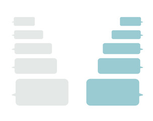 Obraz premium Message bubble. Place your own text to the message.