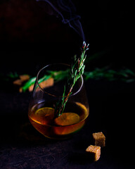 cigar and cognac