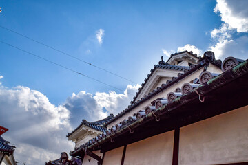 富田林寺内町の家並み