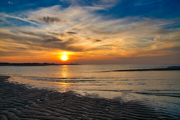 Sonnenuntergang am Meer