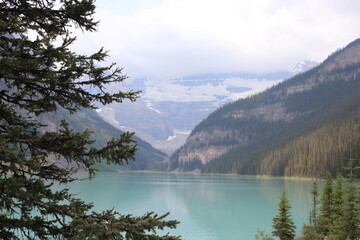 Fototapeta na wymiar Lake Louise Banff national Park Alberta