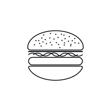 Hamburger cheeseburger burger icon image