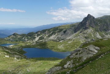 Lac en montagne