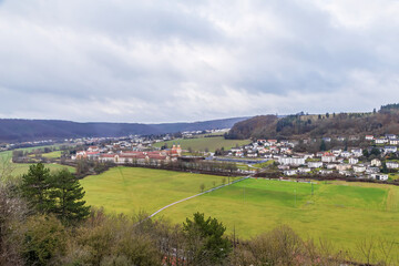 Fototapeta na wymiar View of Monastery Rebdorf, Germany
