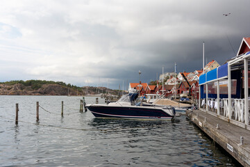 Fototapeta premium Quayside Sweden Summer