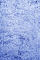 Texture of rough blue plaster. Architectural abstract background.