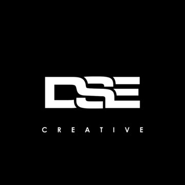 DSE Letter Initial Logo Design Template Vector Illustration