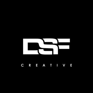 DSF Letter Initial Logo Design Template Vector Illustration