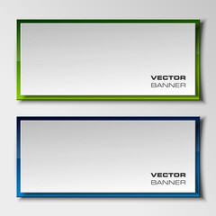 Colloquial cloud vector banner. The original form as two form, overlapping. The flat image. Advertising Design shape. Vector label tag.