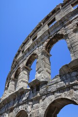 Roman Amphitheatre in Pula, Croatia