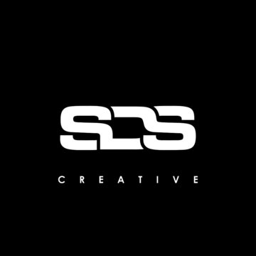 SDS Letter Initial Logo Design Template Vector Illustration