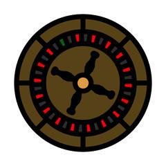 Roulette Wheel Icon
