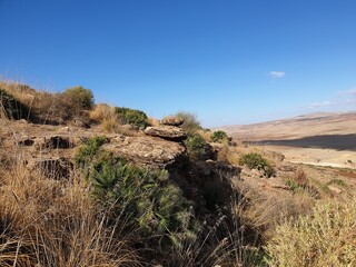 Big rocks in the mountains of Algeria Tiaret