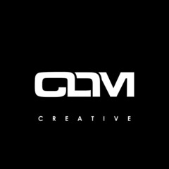 CDM Letter Initial Logo Design Template Vector Illustration