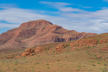 Landscape with mountains at the Namib Naukluft National Park