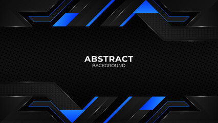 Modern abstract geometric shapes background design template, gaming background template design