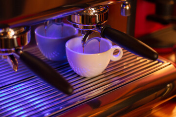 Caf&eacute; preparandose