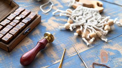 Hand made things composition