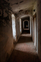 Old abandoned corridor.