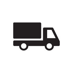 Delivery truck icon - transport vehicle icon