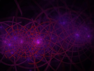 Imaginatory fractal background generated Image