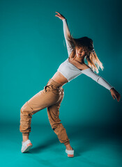 Modern dance choreography