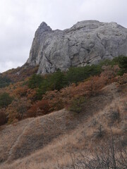 path in the mountains
