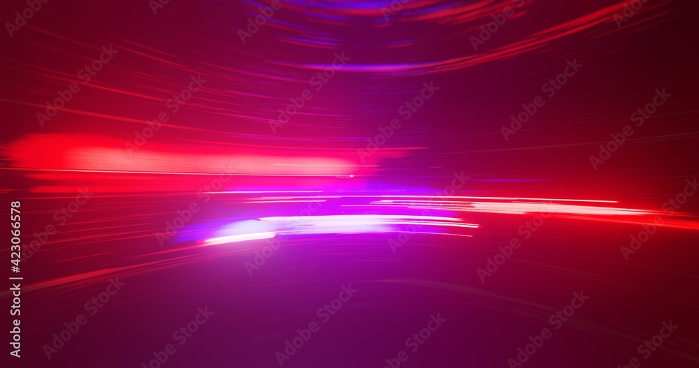 Poster abstract technology high speed technology internet background with glowing light and fast motion. 3d