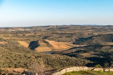 View of Numao Castle. Council of Vila Nova de Foz Coa. Portugal. Douro Region.