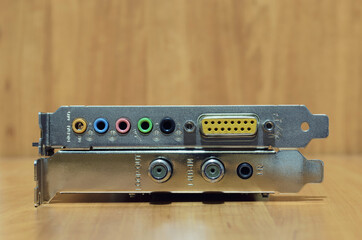 Obraz premium computer expansion card, sound card, network card