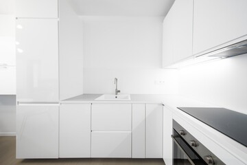 Fototapeta na wymiar bright modern interior in a new house