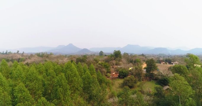 Landscapes and mountain ranges of Paraguay