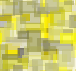 A drawing of geometric shapes in yellow tones.Backgrounds and textures, seamless background.