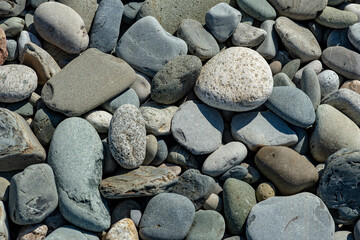 pebbles on the beach