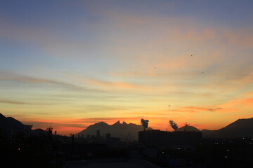atardecer cerro de la cilla
