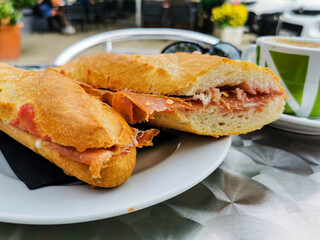 spanish ham sandwich