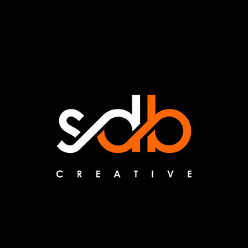 SDB Letter Initial Logo Design Template Vector Illustration
