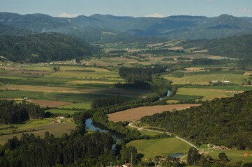 Fototapeta na wymiar View of the river.