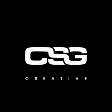 CSG Letter Initial Logo Design Template Vector Illustration