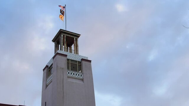 Bataan Memorial building in Santa Fe