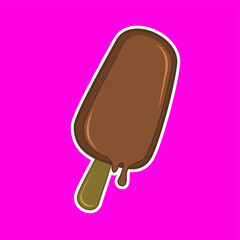 Cartoon Vector Illustration with Fast Food Theme