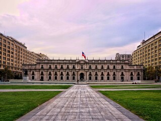 Obraz premium La Moneda's Palace