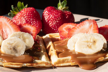 strawberry and chocolate