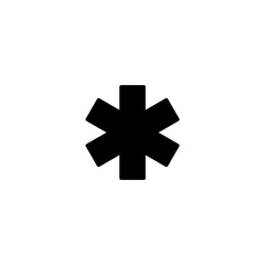 Medical symbol icon vector for web, computer and mobile app