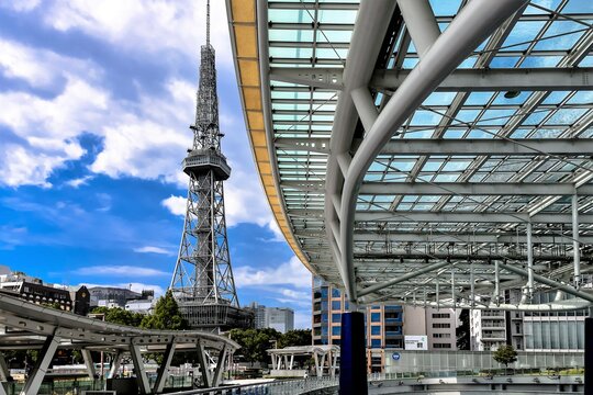 名古屋テレビ塔とオアシス21 の画像 3 件の Stock 写真 ベクターおよびビデオ Adobe Stock