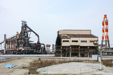 世界最大級の溶鉱炉、解体される第5高炉（蘇我市／千葉）