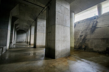 洪水から街を守る防災施設、荏原調節池（品川区・東京）