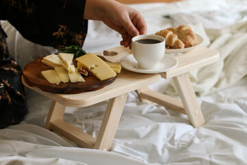 breakfast in bed