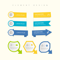 Highly utilized web element infographic 